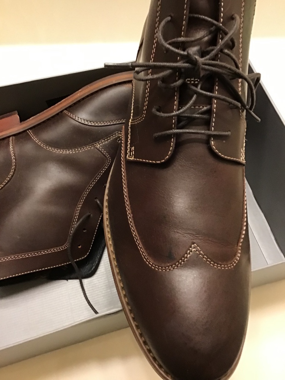 JOHNSTON & MURPHY TIE/ZIP MENS